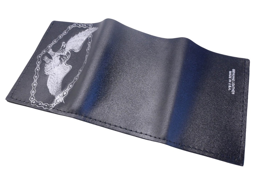 Mustang 14916 Eagle Leather Wallet NOS