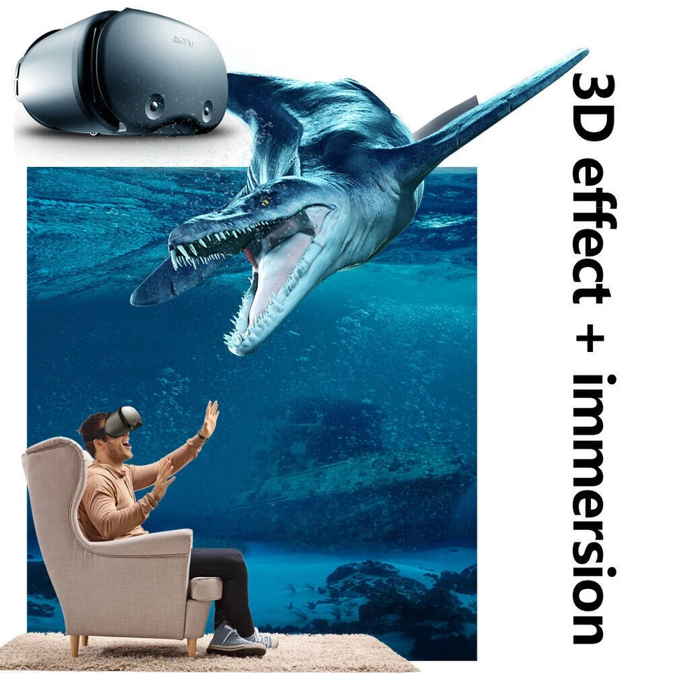 NEW Virtual Reality VR Headset 3D Glasses Goggles for iPhone Samsung Android IOS