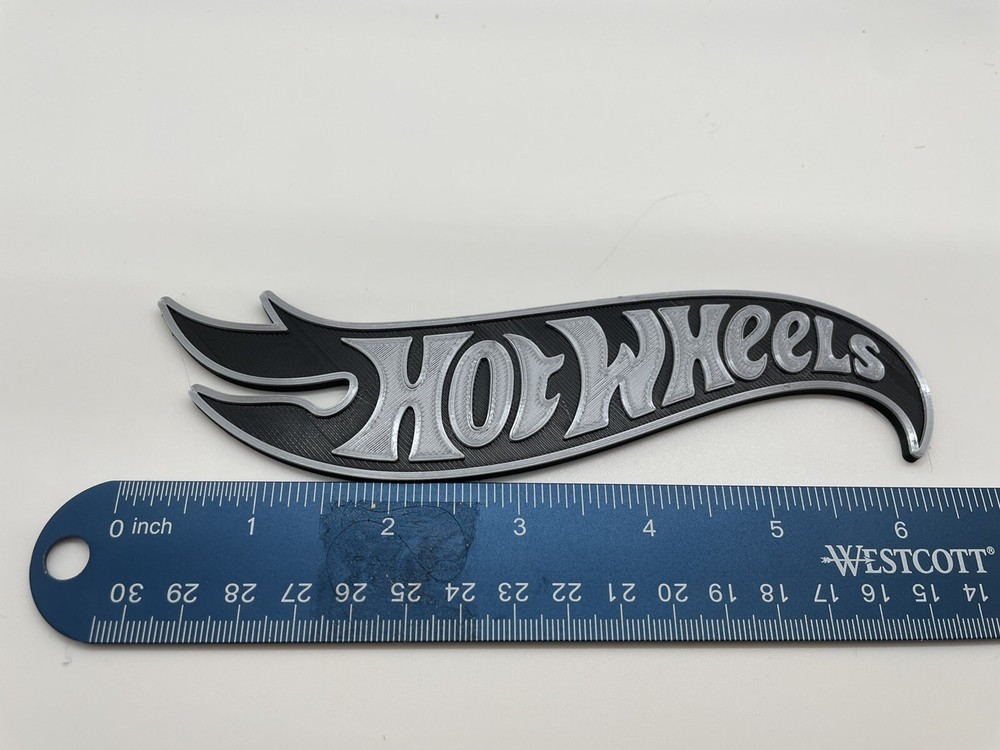 Hot Wheels 3D Printed Tool Box Badge.