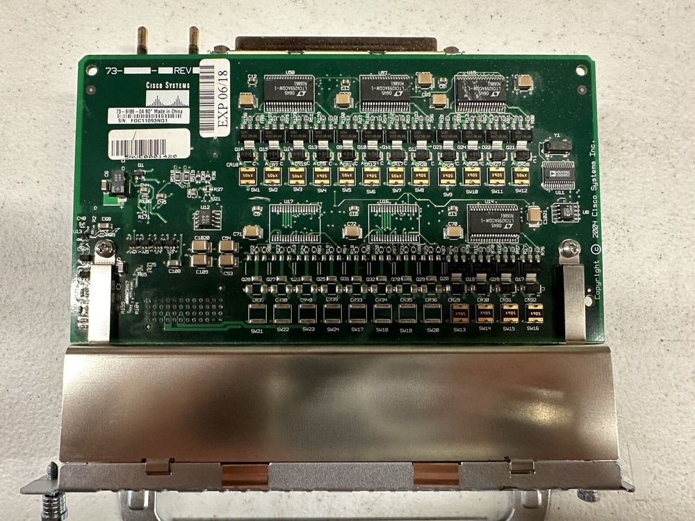 Cisco NME-16ES-1G 16-Port Gigabit EtherSwitch Service Module Card