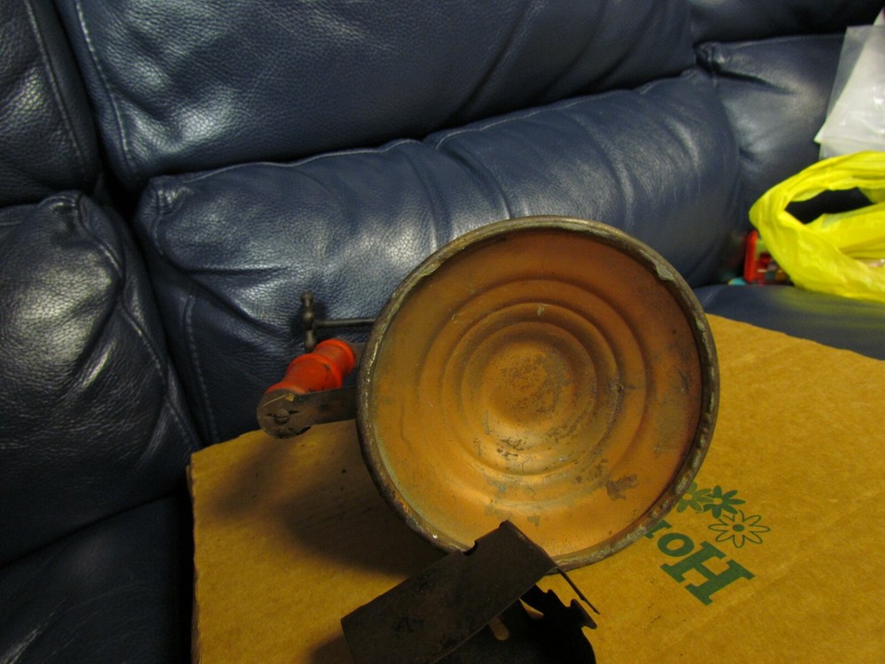 Vintage Antique Turner Brass Soder Torch Gas Blow Torch (6)