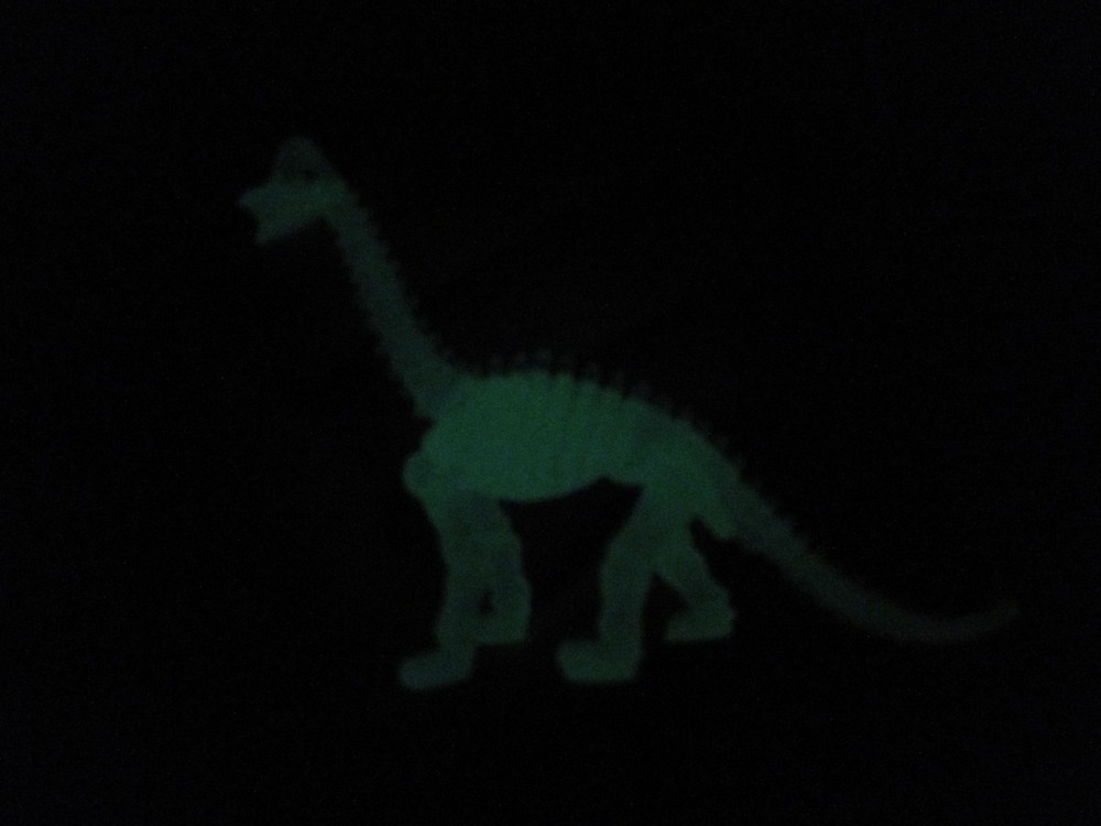Small Brachiosaurus Glow-in-the-Dark Dinosaur Figure