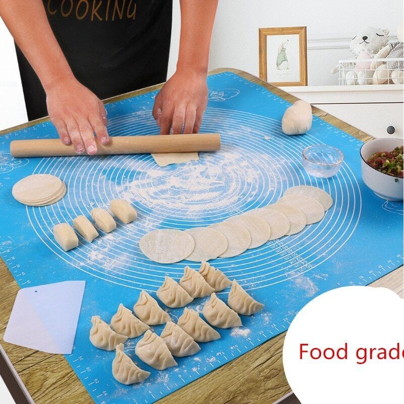 Silicone Baking Mat Sheet Large Kneading Pad for Rolling Dough Dough Non-Stick