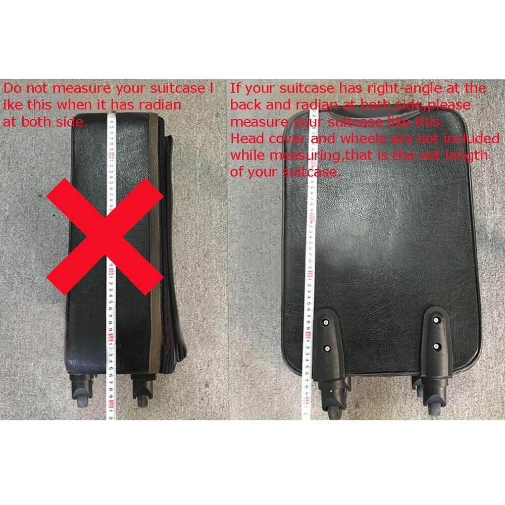 1X Luggage Telescopic Handle Replacement Suitcase Pull Out Handle Spare