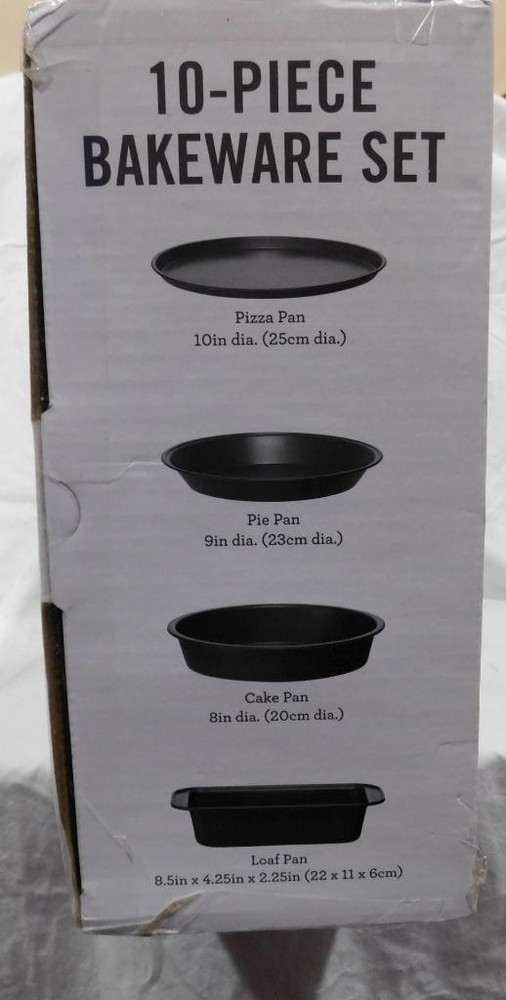 NIB - Martha Stewart Essentials - 10 Pc. Bakeware Set