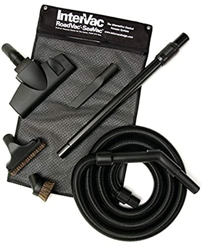 InterVac Central Vacuum Hose Kit - Central Vacuum Accessories for Central