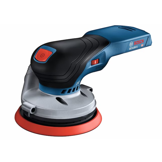 Bosch 18V Brushless Cordless Orbital Sander Variable Speed Dust Management Tool