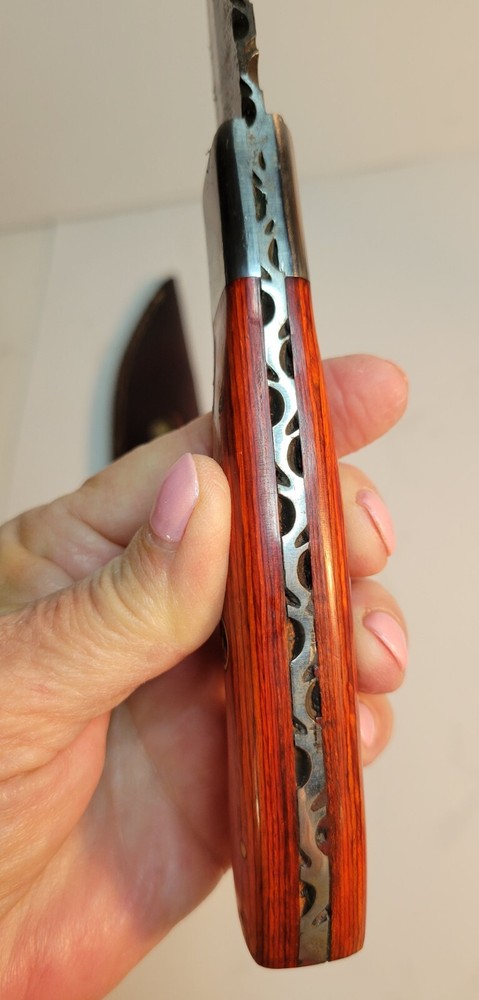 Damascus Fixed Blade Knife with Sheath