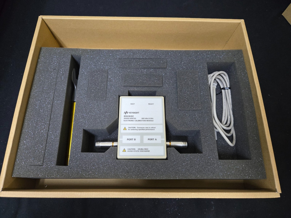 Keysight 85092C: 9GHz, Electronic Calibration Module Opt. 00F (0542)