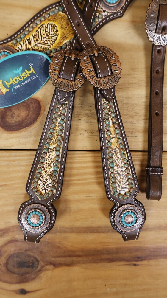 Headstall & Breast Collar Tack Set for Horse
