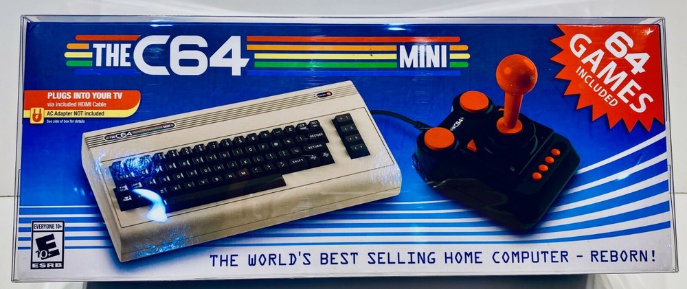 1 Box Protector for C64 MINI Console Clear Display Case Commodore 64 Classic