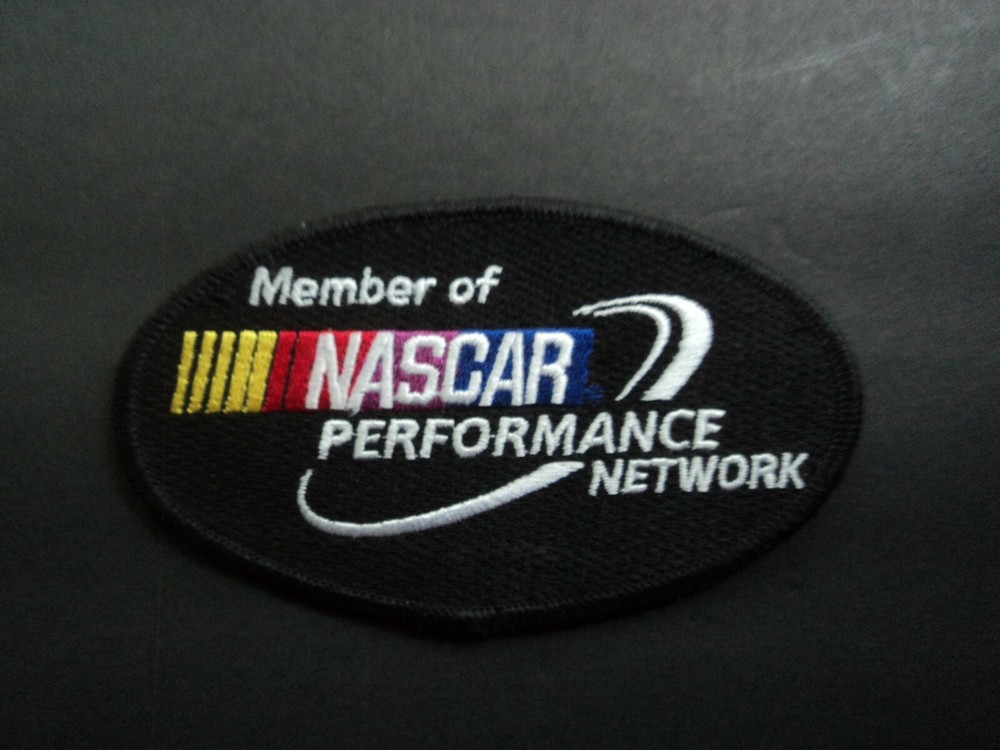 NASCAR Performance Network Embroidered Racing Fire Suit Iron Patch NOS Unused