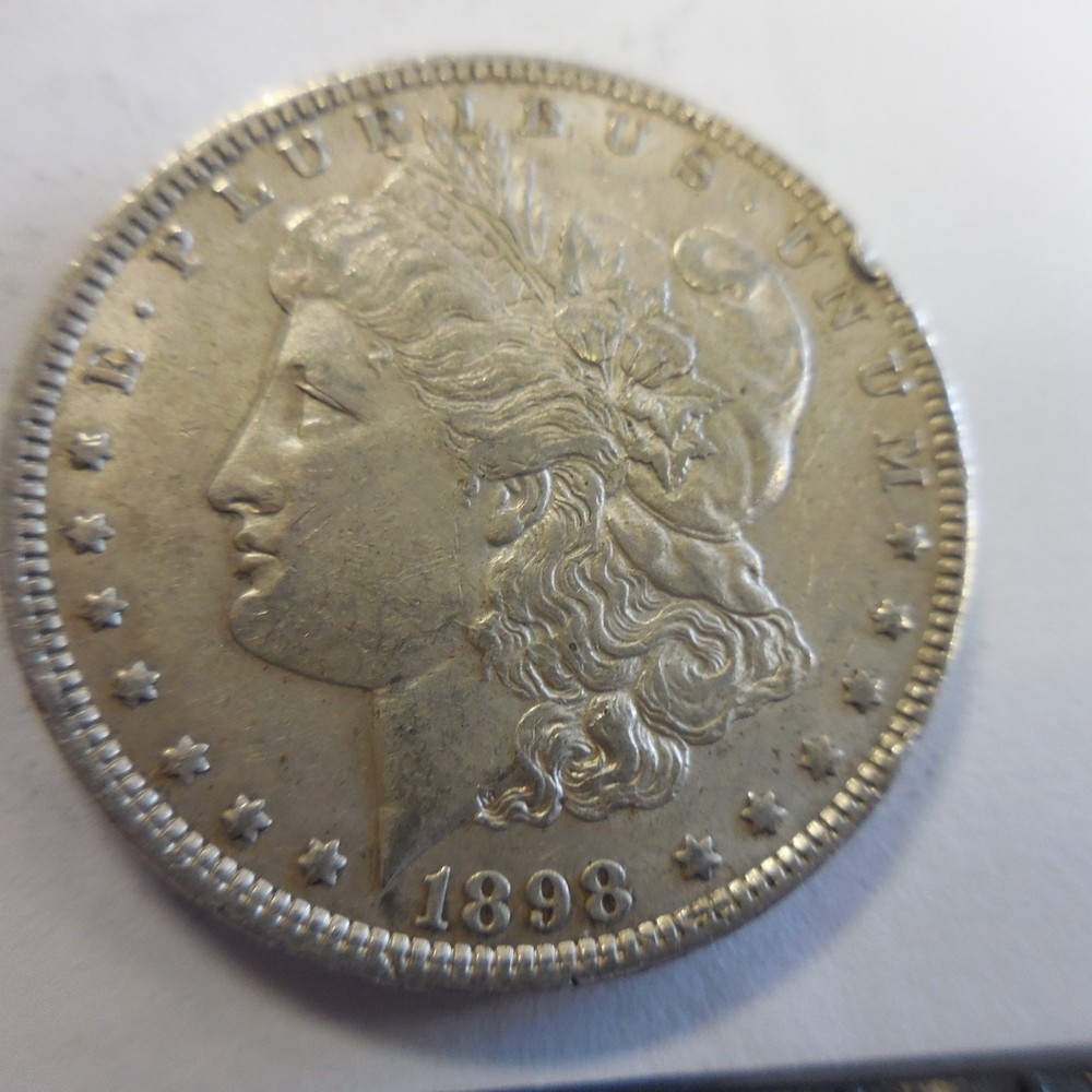 1898 Morgan Silver Dollar Us Coin