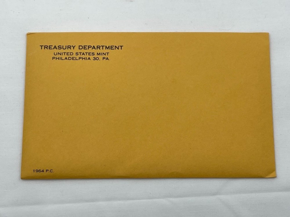 1964 US Mint Proof Coin Set,  FLAT PACK   *UNOPENED*