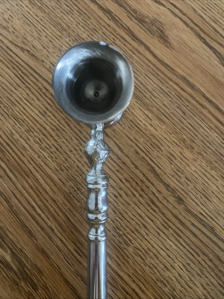 Vintage Silver Plated Double- Ended Candle Snuffer