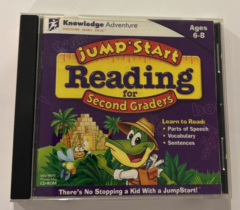 Jumpstart Reading Skills for Second Graders - Windows Mac CD-ROM