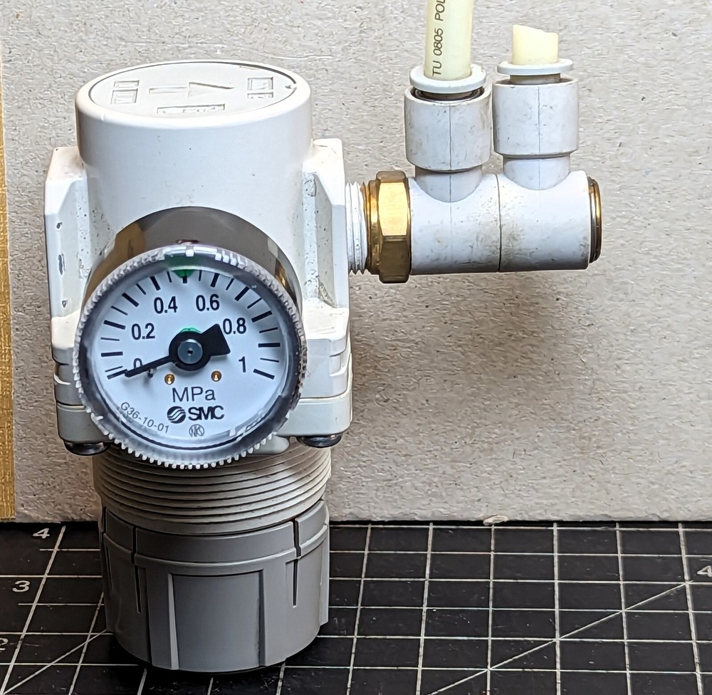 SMC AR30-03G-A Regulator, AR MASS PRO Working Pull [B4S3#5