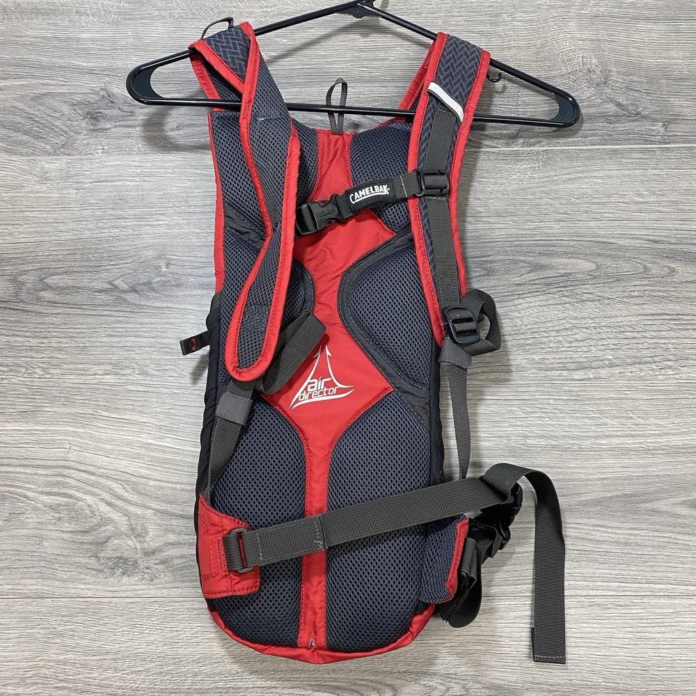 Camelbak Lobo Red Black Hydration Pack Hiking Trail Backpack No Bladder