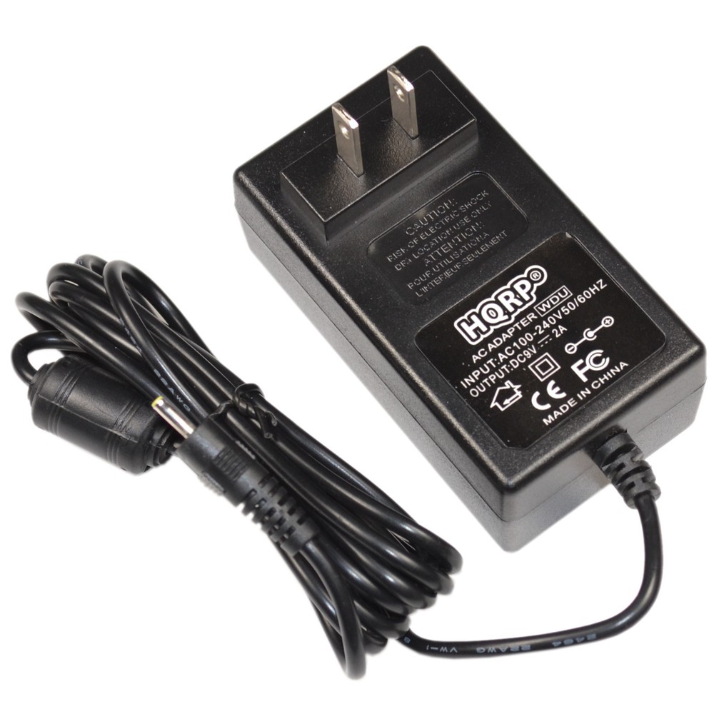 HQRP 9V, 2A Adaptador de corriente para Archos 97 Carbon Android Tablet PC