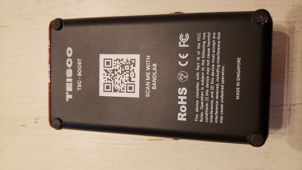 Teisco Boost Full Treble Flat Ship Wide Wide