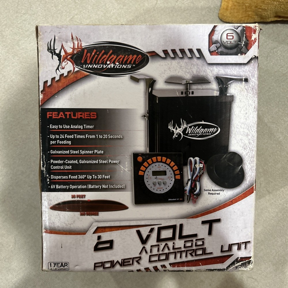 WILDGAME INNOVATIONS Evolution Feeder 6V Analog Power Control Unit | Varmint
