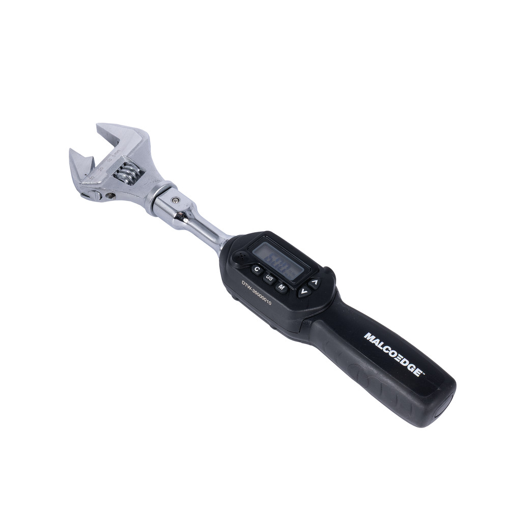 MalcoEdge DTW Digital Torque Wrench with Adjustable Head – Programmable,