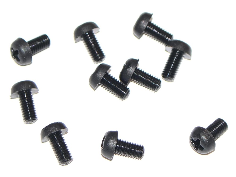 10 pcs. M3 Screw 6mm - Plastic Mounting Hardware