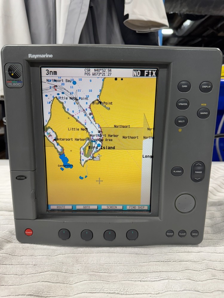 Raymarine RL80C PLUS PATHFINDER Radar Display Unit MFD E52038 See Description