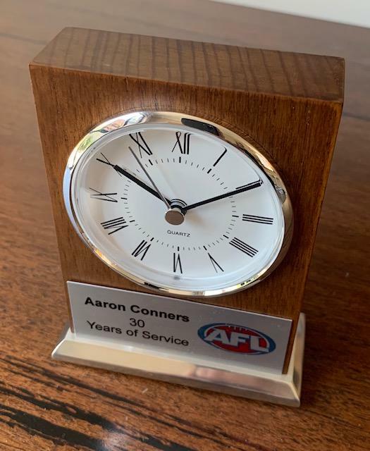 Executive Walnut Clock - 140mm