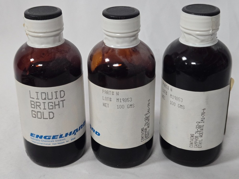 Englehard Liquid Bright Gold 100gms Part #N