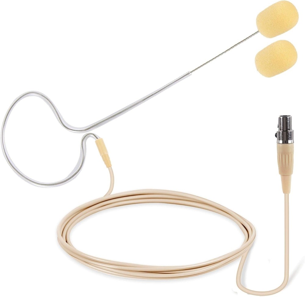 Wired Headset Microphone for Shure GLXD1 Mic Bodypack Transmitter Unidirectional