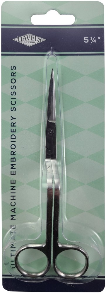 Havel's 33025 Ultimate Angled Machine Embroidery Scissors 5.25"-