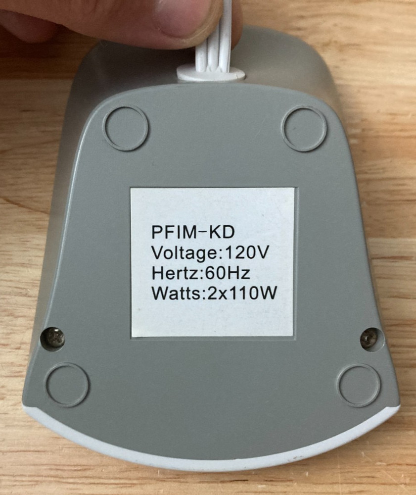 Serta PFIM-KD Blanket Bed Heat Control Controller 3 Prong (Tested)