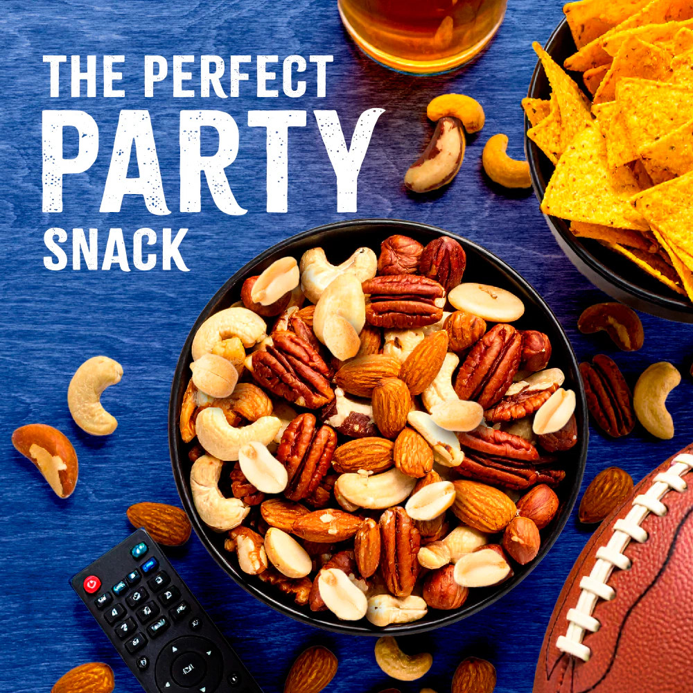KG Less Than 50% Peanuts Salted Mixed Nuts 32 oz - 3 Pack