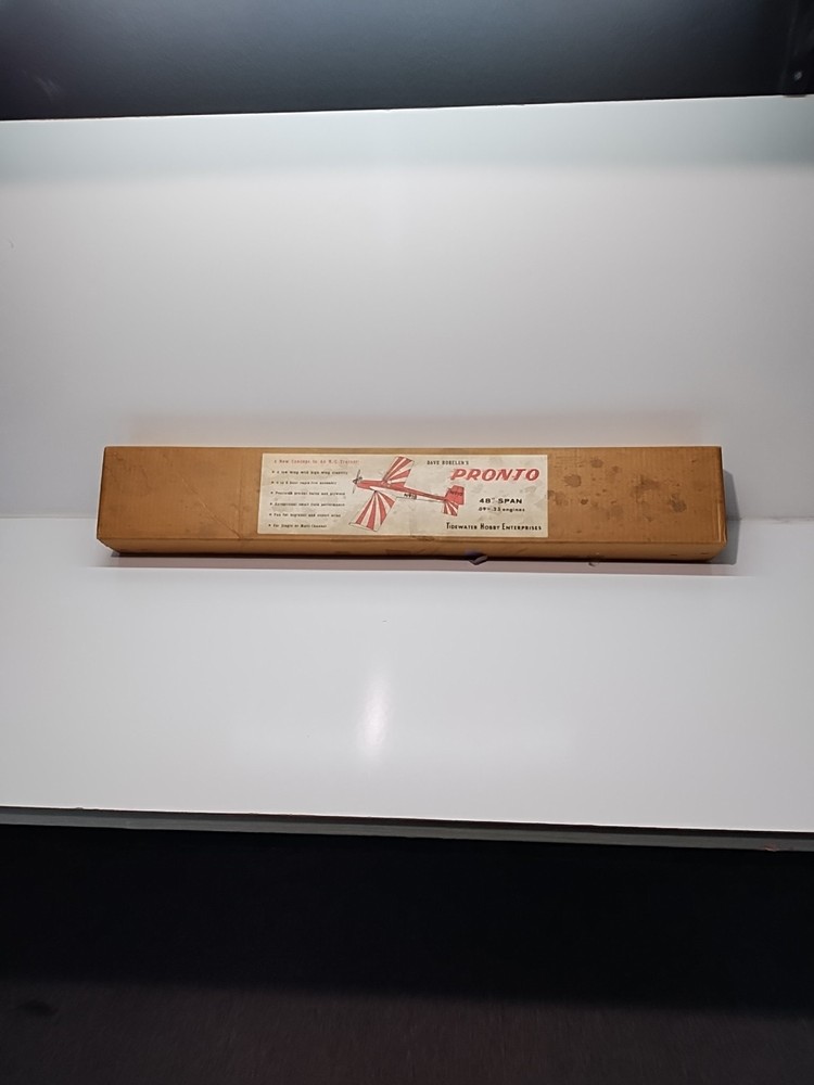 DAVE ROBELEN S PRONTO MODEL PLANE