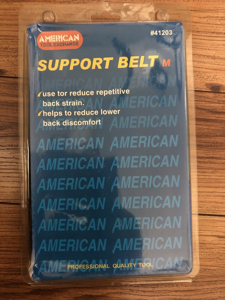 American Tool Exchange Support Belt M, Lower Back .New Old Stock