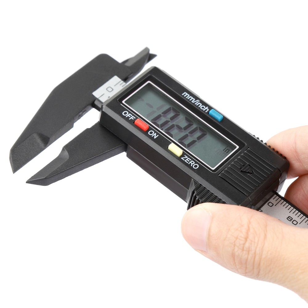 0-6" Calipers Measuring Tool Electronic Micrometer Caliper LCD Screen Auto-Off