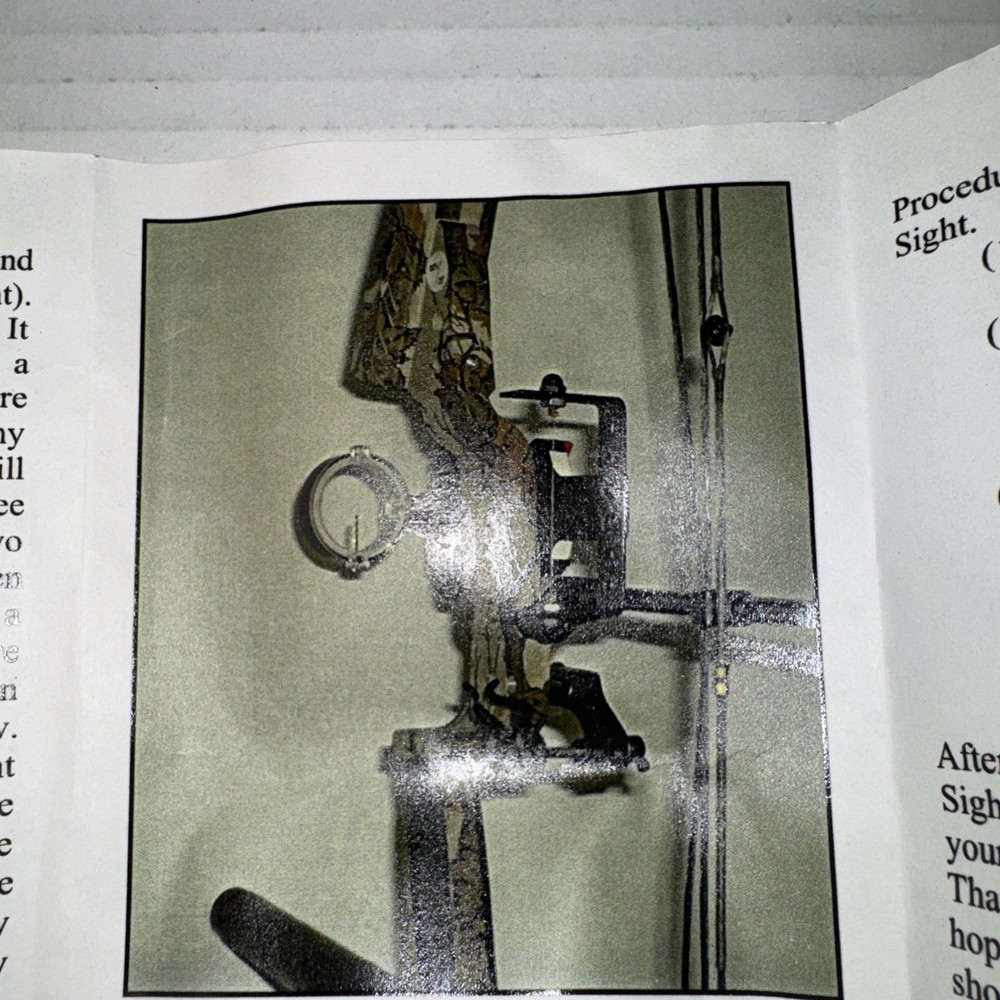 the precision tri-sight bow sight alignment aid