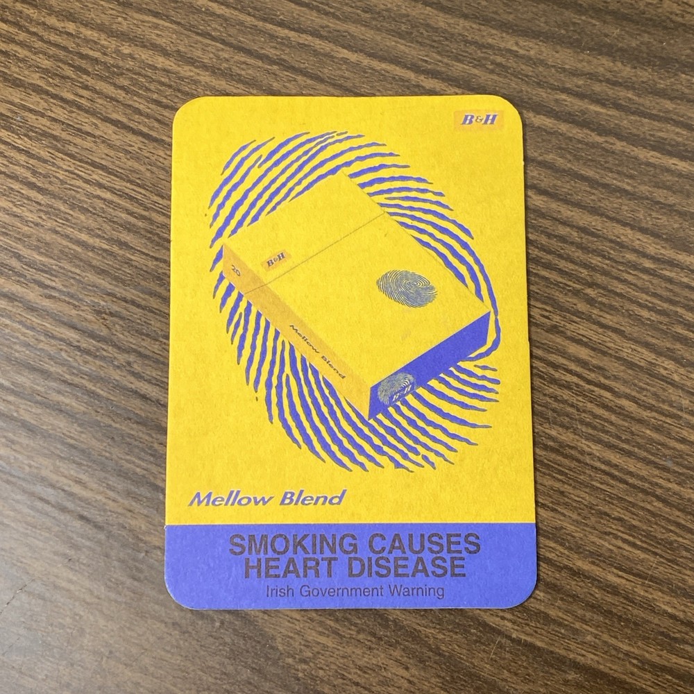 B&H Mellow Blend Blue & Yellow Coaster