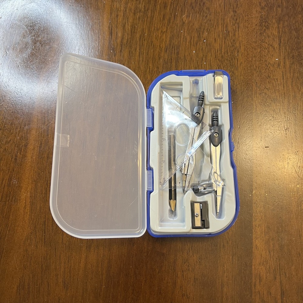 Geometry Compass Set with Case