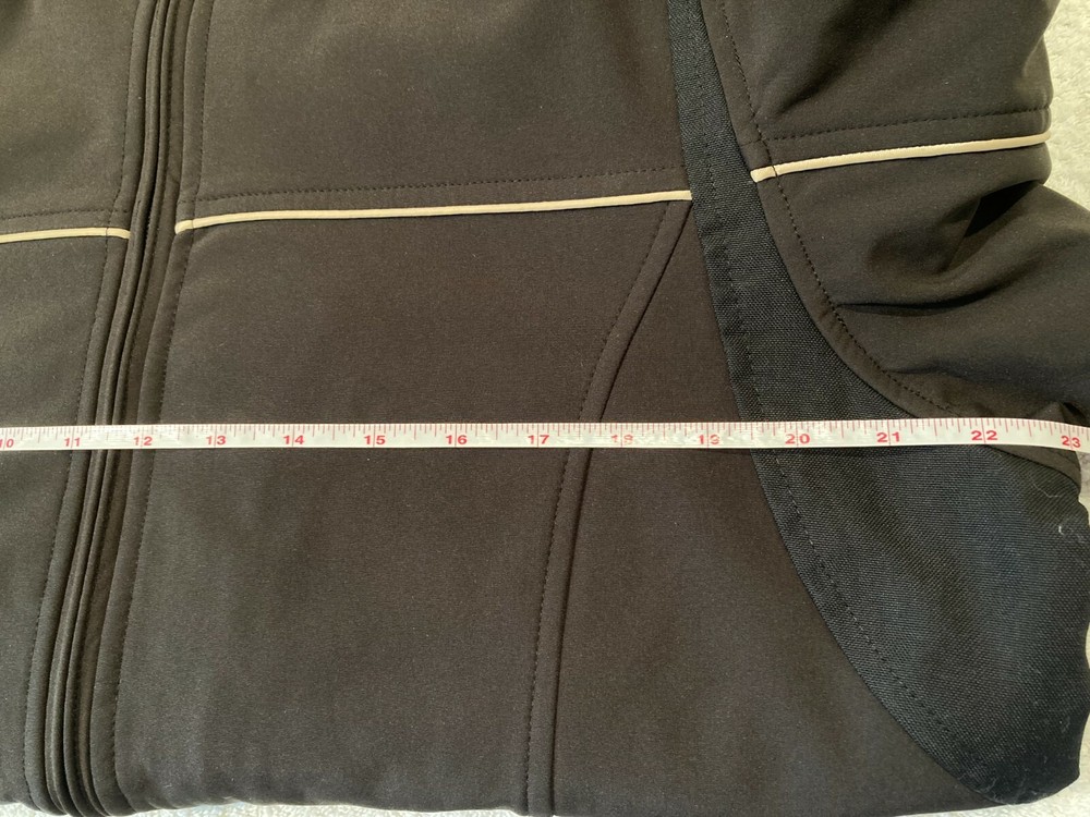 Ocean Abeko Mens Thor Black Softshell Water & Wind Resistant Jacket Large