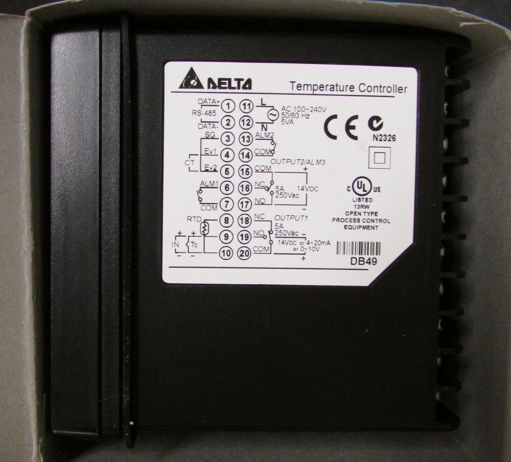 Delta DTB9696LVE 100-240V Temperature Controller
