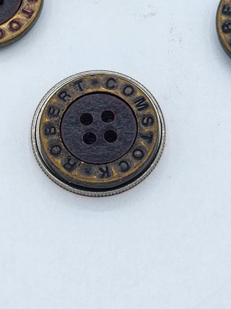 Replacement Robert Comstock Sew On Buttons ( 10 )