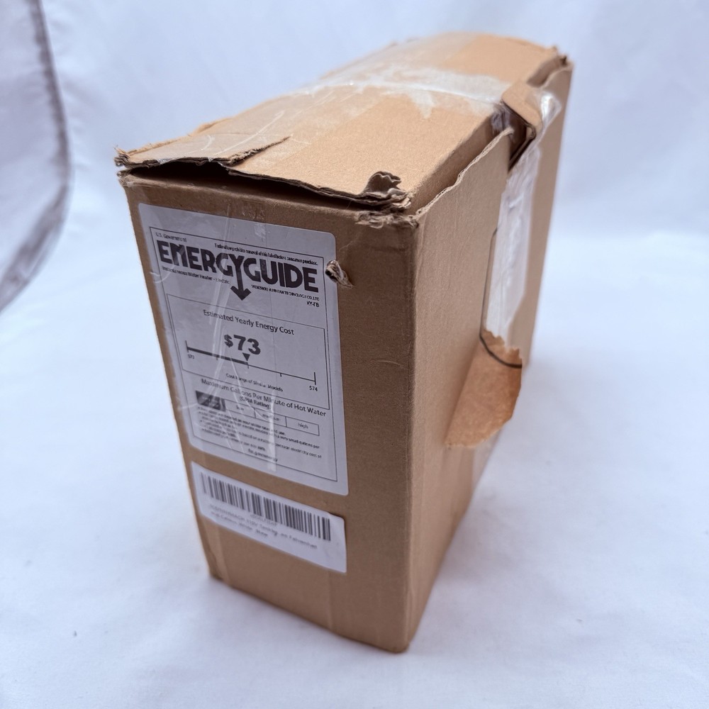 110V Tankless Water Heater Electric, 3000W Compact Water Heater under Sink, Conv