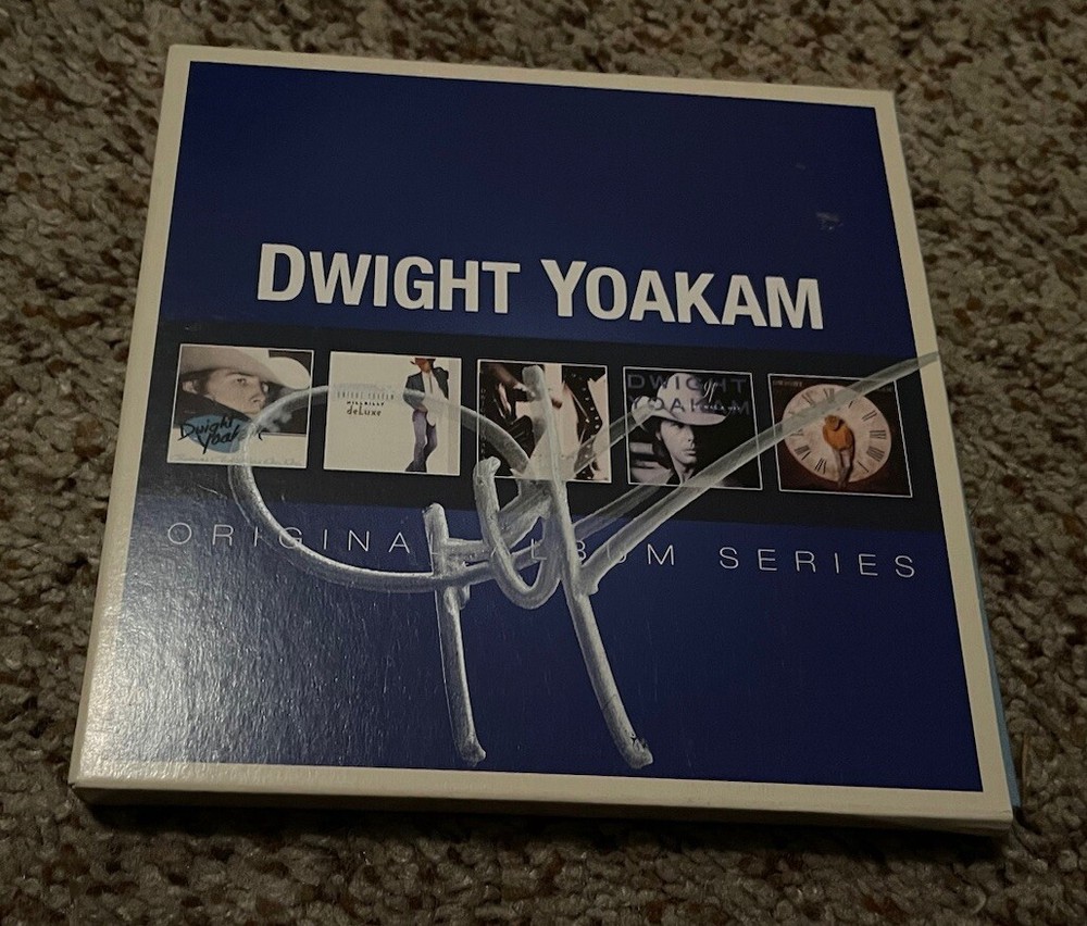 Dwight Yoakam Signed CD