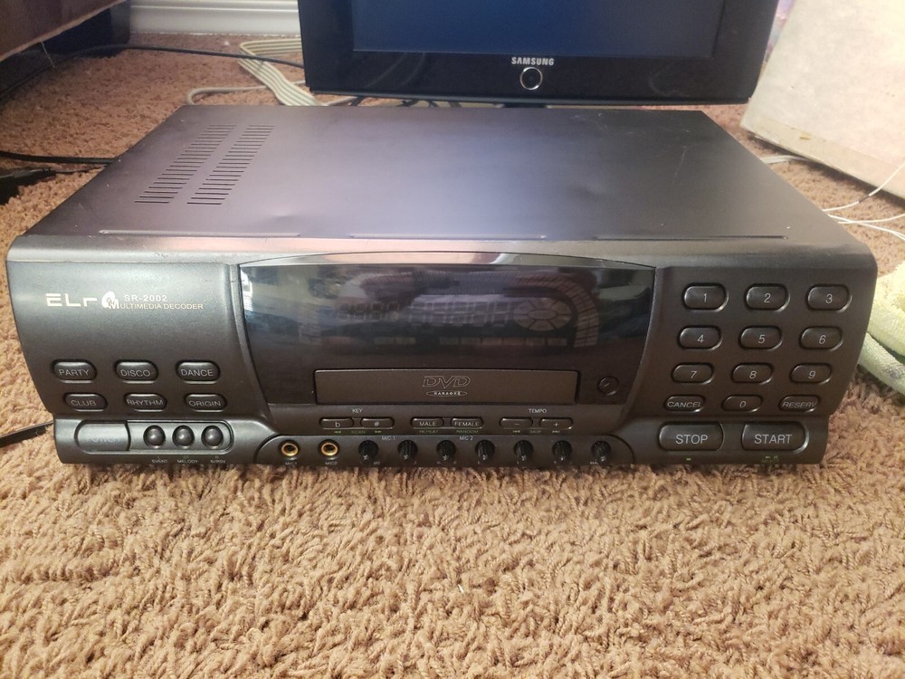 ChungLam ELF Multimedia Decoder DVD Karaoke Video CD SR-2002 Works Great!