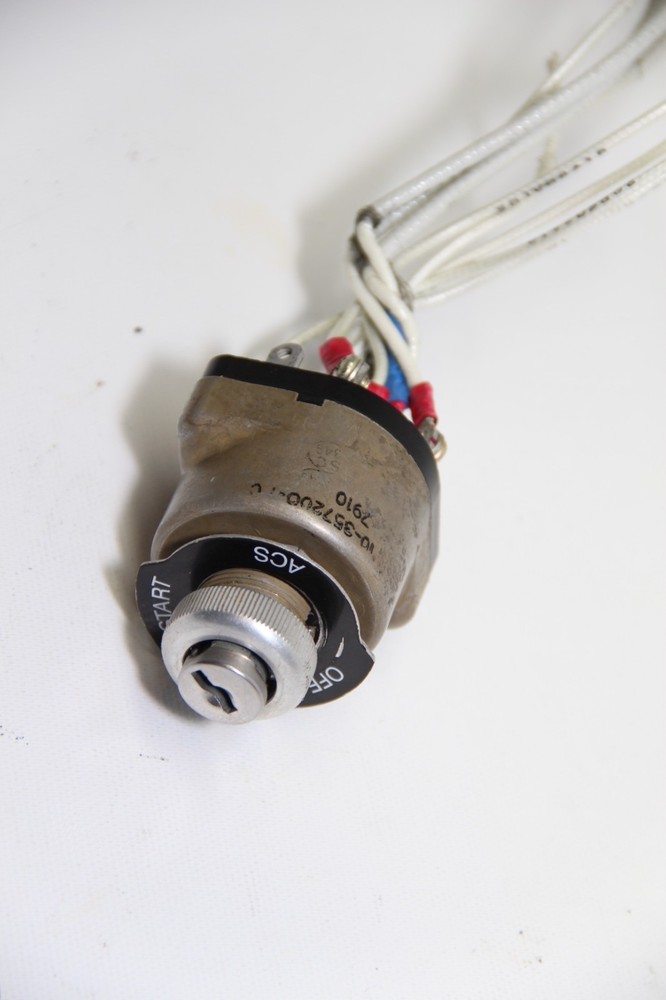 Bendix Ignition Switch & Key, P/N: 10-357200-1C