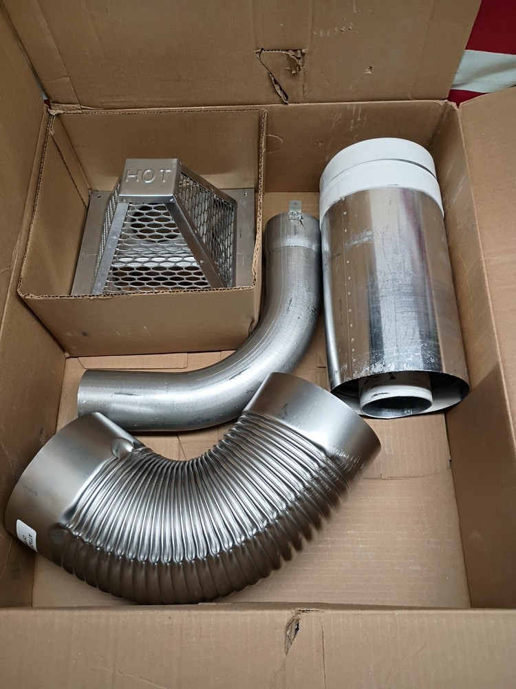 ProTech AS41461-1 Vent Assembly Kit Rheem Direct Vent Guardian System, Open Box,