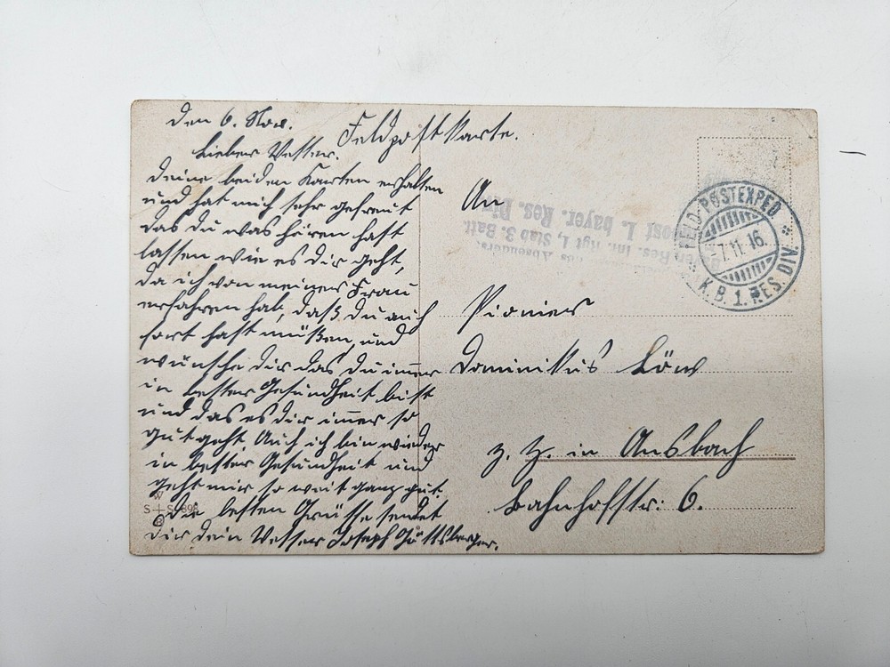 HA1942: Postcard Transition Over One Pontoon Bridge