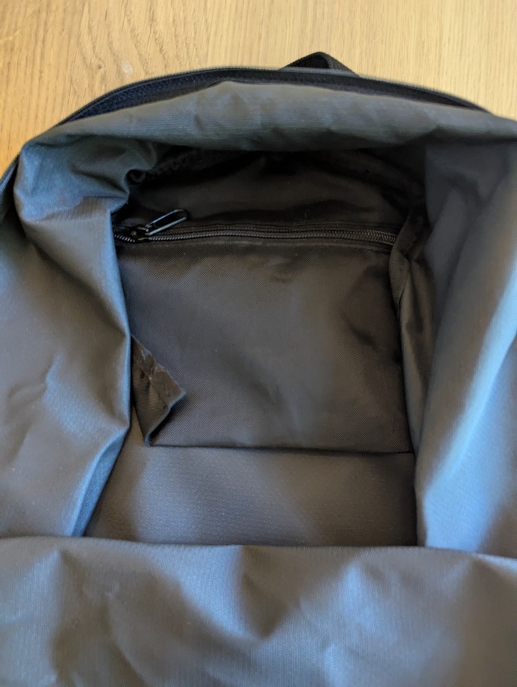 Vintage Duck Head Backpack Bookbag Black